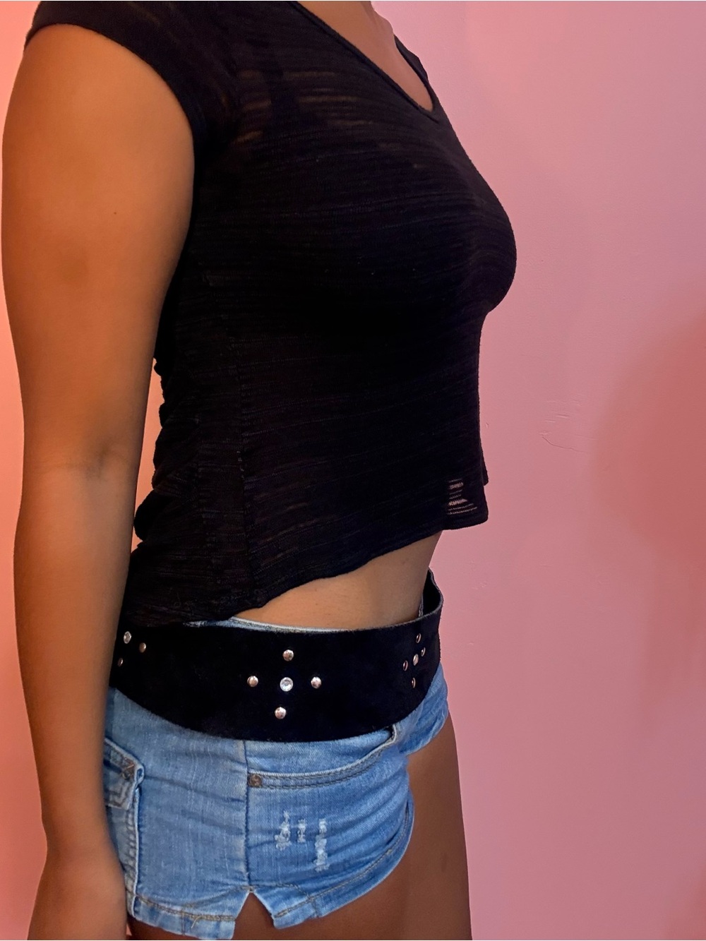Sheer crop top - Picture 3 of 7